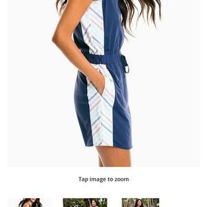 Southern tide dress with drawstring